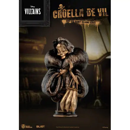 Disney Villains Series PVC Büste Cruella De Vil 16 cm termékfotója