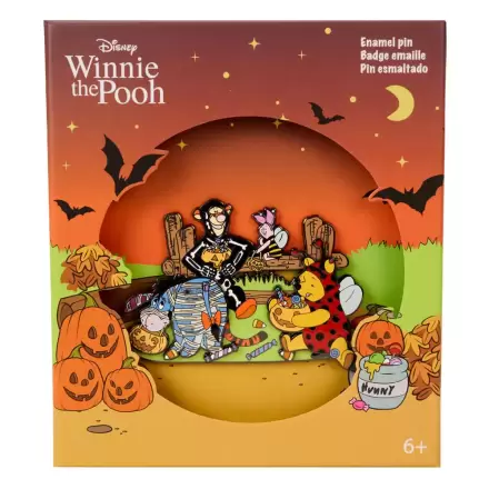 Disney by Loungefly Enamel Ansteck-Pin Winnie the Pooh Trick R Treat Moving Limited Edition 8 cm termékfotója