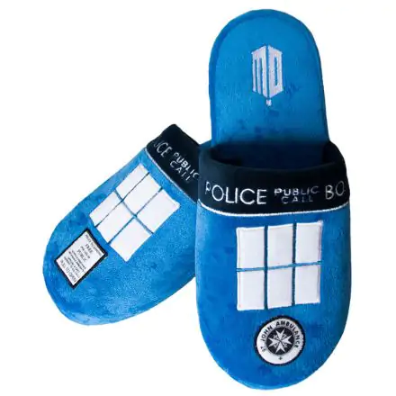 Doctor Who Hausschuhe Tardis  Größe L Produktfoto