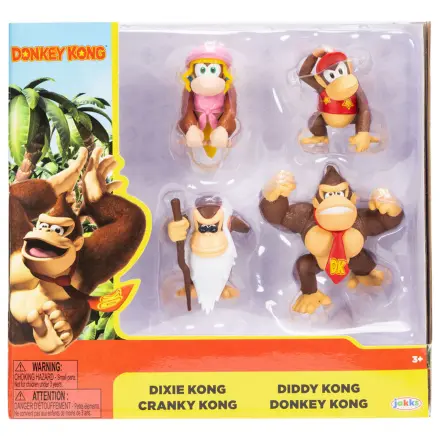 Donkey Kong Figurenpack 4 Figuren 6cm Produktfoto