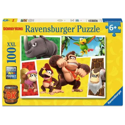 Donkey Kong The Monkeys Are on the Loose! Puzzle 100 Teile XXL Produktfoto