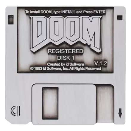 Doom Ansteck-Pin Floppy Disk Limited Edition termékfotója