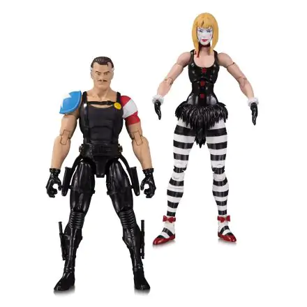 Doomsday Clock Actionfiguren Doppelpack The Comedian & Marionette 18 cm Produktfoto