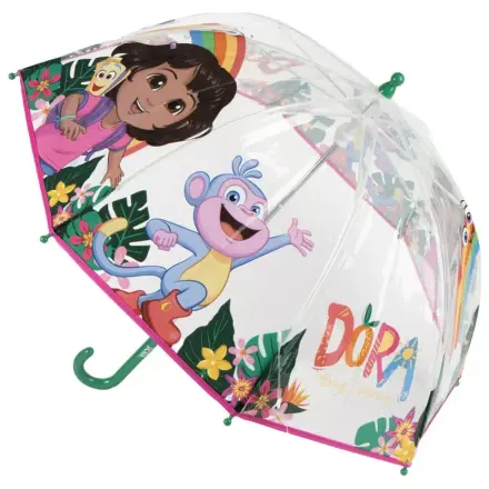 Dora the Explorer Jungle Kinder klarer Regenschirm Produktfoto