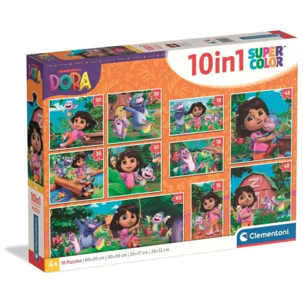 Dora The Explorer Puzzle 10 in 1 Produktfoto