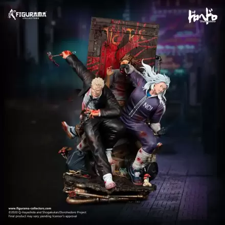 Dorohedoro Elite Diorama FigumiZ Elite 1/8 Shin & Noi Elite 39 cm Produktfoto