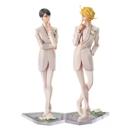 Doukyusei PVC-Statuen 2er-Pack 1/7 Hikaru Kusakabe & Licht Sajo: Wedding Ver. 24 cm Produktfoto