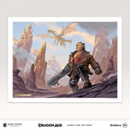 Dragon Age Kunstdruck Varric 45 x 60 cm Produktfoto