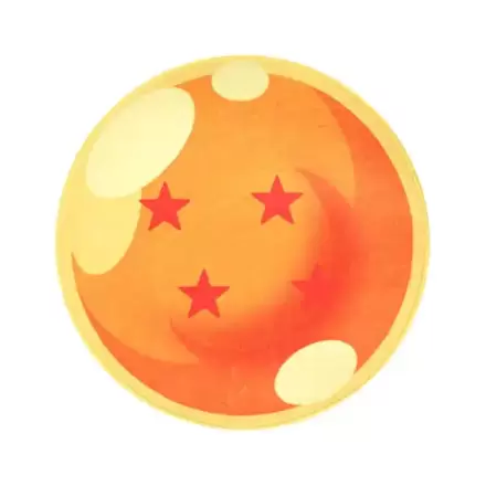 Dragon Ball Indoor Matte 4 Stars Ball 60 x 60 cm Produktfoto