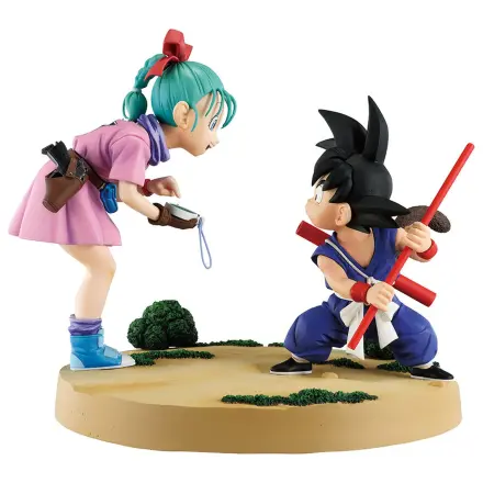 Dragon Ball Fantastic Adventure 3 Goku Bulma Ichibansho Figur 17 cm Produktfoto