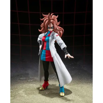 Dragon Ball FighterZ S.H. Figuarts Actionfigur Android 21 (Lab Coat) 15 cm Produktfoto
