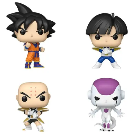 Dragon Ball Funko POP! Vinyl Figur 4er-Pack Refresh Bundle 9 cm Produktfoto