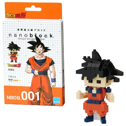 DRAGON BALL Goku Figur Nanoblock 10cm Produktfoto