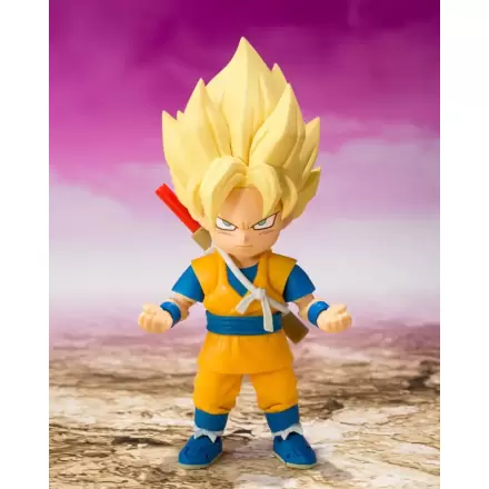 Dragon Ball S.H.Figuarts Actionfigur Super Saiyan Son Goku (mini) Daima 8 cm termékfotója