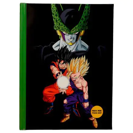 Dragon Ball Z Notizbuch mit Lampe Cover Final Battle termékfotója