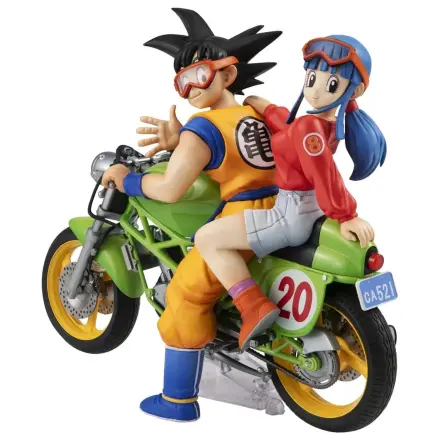 Dragon Ball Z Desktop Real McCoy PVC Figur 05 Son Goku & Chichi Limited Repeat Ver. 15 cm Produktfoto