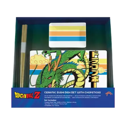 Dragon Ball Z Keramik Sushi Set mit Essstäbchen Shenron termékfotója