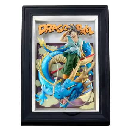 Dragon Ball Z Tamashii Art 3D Relief Bild Son Goku & Dragon 27 cm termékfotója