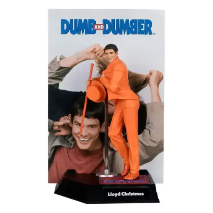 Dumm und Dümmer Movie Maniacs PVC Statue Lloyd Christmas (Gold Label) 15 cm termékfotója