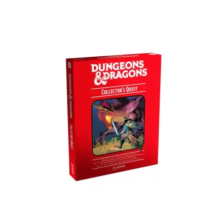 Dungeons & Dragons Collector's Quest Sammelkarten und Aufkleber Rote Box Produktfoto