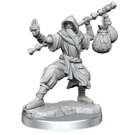 Dungeons & Dragons Frameworks Miniatur-Bausatz Human Monk Male Produktfoto