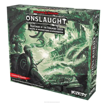 Dungeons & Dragons Spiel-Erweiterung Onslaught Nightmare of the Frogmire Coven - Maps & Monsters Expansion *Englische Version* Produktfoto