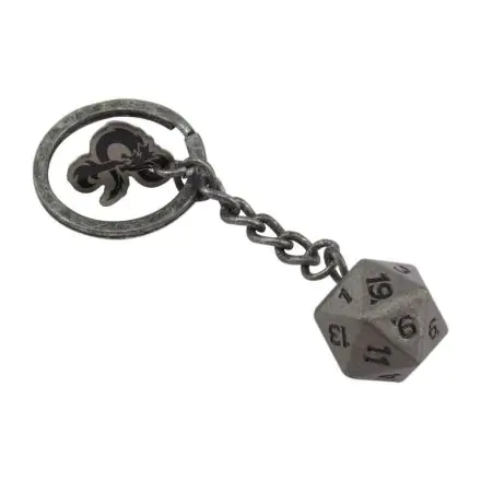 Dungeons & Dragons Metall Schlüsselanhänger D20 Produktfoto
