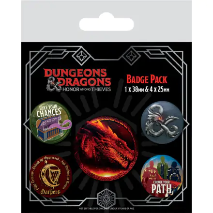Dungeons & Dragons Ansteck-Buttons 5er-Pack Movie termékfotója