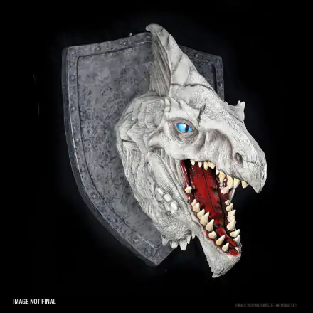 Dungeons & Dragons Replicas of the Realms 3D Wand-Relief White Dragon Trophy Plaque Produktfoto
