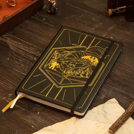 Dungeons & Dragons RPG Notizbuch 5e Schwarz Produktfoto