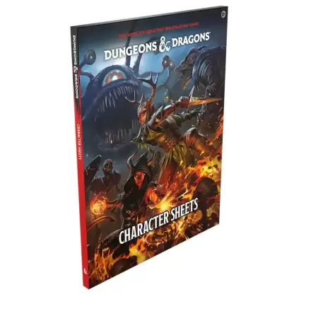 Dungeons & Dragons RPG Charakterbögen 2024 englisch termékfotója