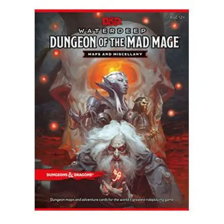 Dungeons & Dragons RPG Waterdeep: Dungeon of the Mad Mage - Maps & Miscellany englisch termékfotója