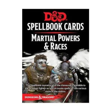 Dungeons & Dragons Spellbook Cards: Martial Powers & Races englisch Produktfoto