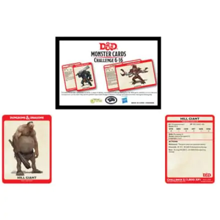 Dungeons & Dragons Spellbook Cards: Monster 6-16 englisch Produktfoto