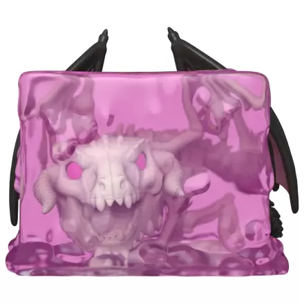 Dungeons and Dragons Funko POP! Deluxe Animation Vinyl Figur Gelatinous Cube with Dracolich (GR) (GW) Exclusive Edition 9 cm Produktfoto