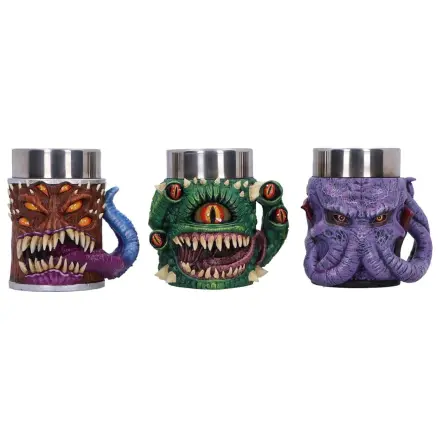 Dungeons & Dragons 3er-Set Mini Tankard Mini Monster 9 cm Produktfoto