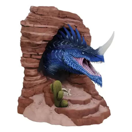 Dungeons & Dragons Buchstützen Blauer Drache 17 cm Produktfoto