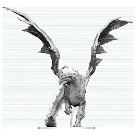 Dungeons & Dragons Nolzur's Marvelous Miniatures Unpainted Miniatur Erwachsenen Geist Drachen 24 cm Produktfoto