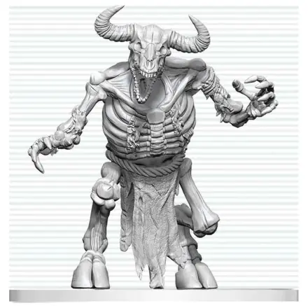 Dungeons & Dragons Nolzur's Marvelous Miniatures Unbemalte Miniatur Minotaur Skeleton 17 cm Produktfoto