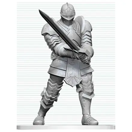 Dungeons & Dragons Nolzur's Marvelous Miniatures Unbemalte Miniatur Red Knight Guardian Golem 14 cm Produktfoto