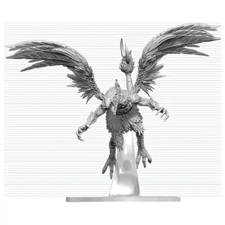Dungeons & Dragons Nolzur's Marvelous Miniatures unbemalte Miniatur Vrock 17 cm Produktfoto