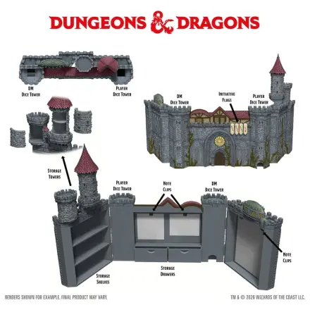 Dungeons & Dragons Replicas of the Realms: Castle Ravenloft Spielleiter-Schirm Produktfoto