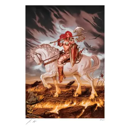 Dynamite Entertainment Kunstdruck Red Sonja: World on Fire 46 x 61 cm - ungerahmt termékfotója