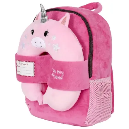 Unicorn Plüschtier + Rucksack 27cm Produktfoto