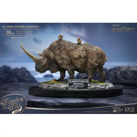 Elasmotherium Statue Rhino (Brown) 28 cm Produktfoto