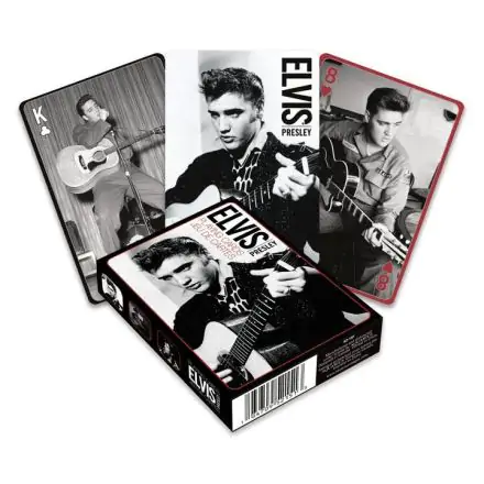 Elvis Presley Spielkarten Black & White termékfotója