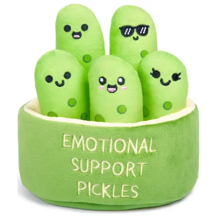 Emotional Support Pickles Plüschtiere Produktfoto