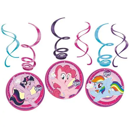 My Little Pony Ribbon Dekorationen 6-teiliges Set Produktfoto