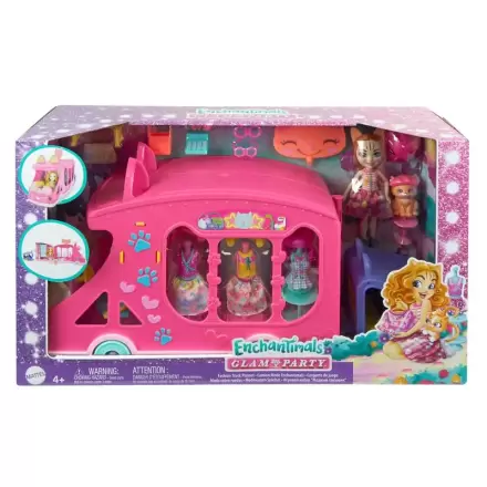 Enchantimals Glam Party Cat Truck Puppe Produktfoto