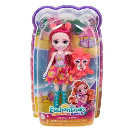 Enchantimals Sunshine Strand Texie Tiger Puppe Produktfoto